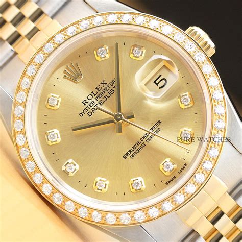 rolex datejust 18k gold watch|Rolex 18k gold watch price.